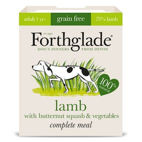 Forthglade Grain Free Complete 395g - Lamb with Butternut Squash and Vegetables