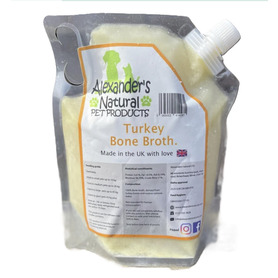 Alexanders Naturals Bone Broth Pouch 750ml - Turkey