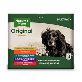 *10% OFF* Natures Menu Original Dog Pouches - Multipack 8 x 300g