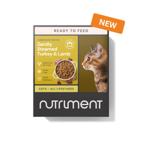 Nutriment Gently Steamed Cat Turkey & Lamb 395g