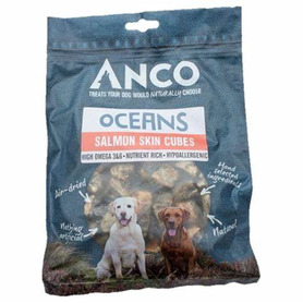 Anco Oceans - Salmon Skin Cubes 100g