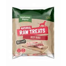 Natures Menu Frozen Raw Chews Beef Ribs 2Pcs