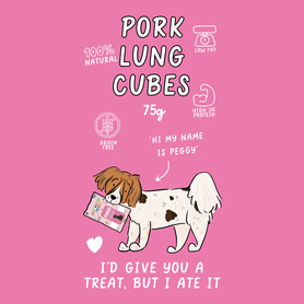 Just 'Ere Fot Treats - Pork Lung Cubes 75g