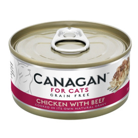 Canagan Cat Food Can 75g - Chicken with Beef