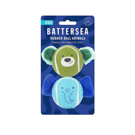 Rosewood Battersea Rubber Ball Animals 2 Pack