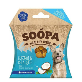 Soopa Coconut & Chia Seed Healthy Bites 50g