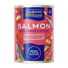 Fish4Dogs Finest Salmon Dog Tin - 395g