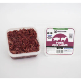 Mersey Raw 80:10:10 - Pork & Lamb 500g