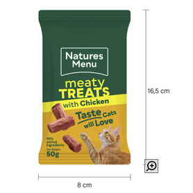 Natures Menu Meaty Treats for Cats 50g