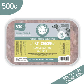 Henley Raw Just Chicken 500g