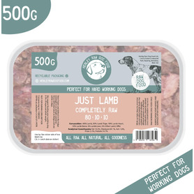 Henley Raw Just Lamb 500g