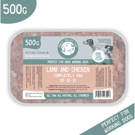 Henley Raw Lamb & Chicken 500g
