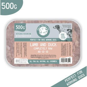 Henley Raw Lamb & Duck 500g