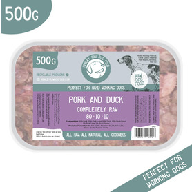 Henley Raw Pork & Duck 500g