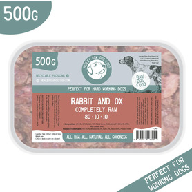 Henley Raw Rabbit & Ox 500g