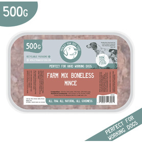 Henley Raw Farm Mix Boneless Mince  500g
