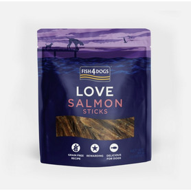 Fish4Dogs Love Salmon Sticks 85g