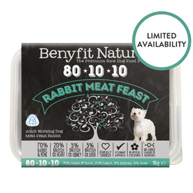 Benyfit Rabbit Meat Feast 80-10-10 1kg