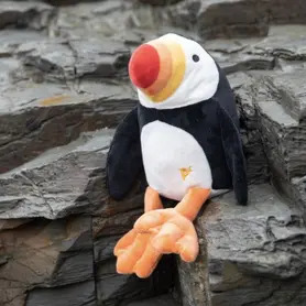 PetFace - Pana Puffin Plush Dog Toy