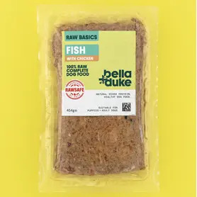 Bella & Duke Raw Basics Fish & Chicken 454g