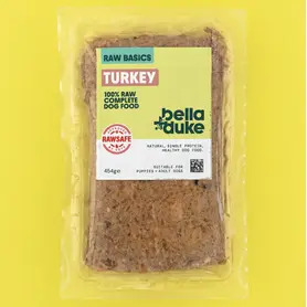 Bella & Duke Raw Basics Turkey 454g