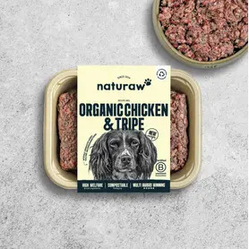 Naturaw Organic Chicken & Beef Tripe 500g