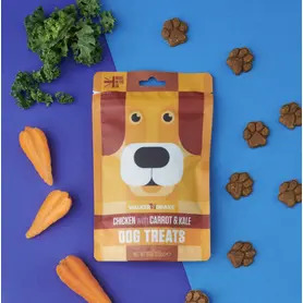 Walker and Drake Chicken with Carrot & Kale Treats