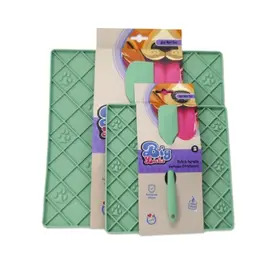 Big Licks Mat With Serving Spoon - Green