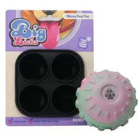 Big Licks Bundle - Silicone Tray & Rubber Treat Ball