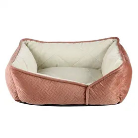 Dream Paws Coral Geometric Shape Sofa Bed Small