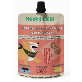 Smokey Bacon Peanut Butter Pouch For Dogs 113g