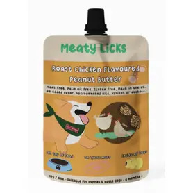 Roast Chicken Peanut Butter Pouch For Dogs 113g