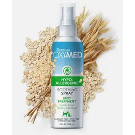  TropiClean OxyMed Hypoallergenic Anti Itch Spray for Dogs 236ml