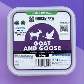 Mersey Raw - Goat & Goose (80:10:10) 