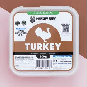 Mersey Raw - Turkey Mince 500g