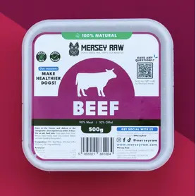 Mersey Raw - Beef Mince (90:10)