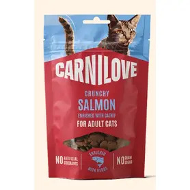 Carnilove Cat Treats - Salmon with Catnip 50g
