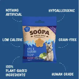 Soopa Apple & Blueberry Healthy Bites 50g