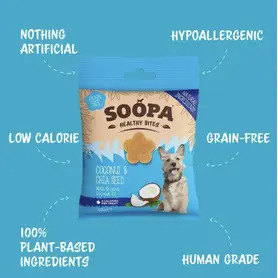 Soopa Coconut & Chia Seed Healthy Bites 50g