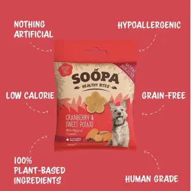 Soopa Cranberry and Sweet Potato Bites 50g