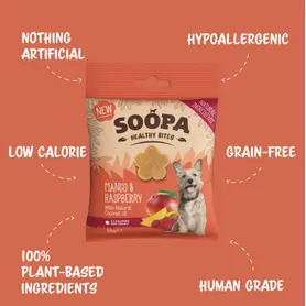 Soopa Mango & Raspberry Bites 50g