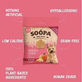 Soopa MINI Banana & Pumpkin Healthy Bites 50g