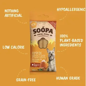 Soopa Spiced Latte Dental Sticks 100g