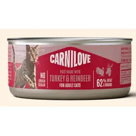 Carnilove Turkey & Reindeer Wet Tin 100g 