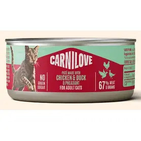 Carnilove Chicken, Duck & Pheasant Wet Tin 100g 