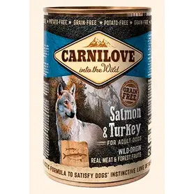 Carnilove Dog Salmon & Turkey Tin 400g