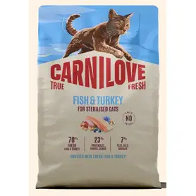 Carnilove Fish & Turkey Sterilised Cat 400g