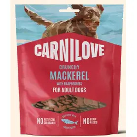 Carnilove Treats - Mackerel with Raspberries 200g