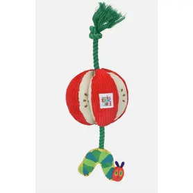 Happy Pet Eric Carle Very Hungry Caterpillar Apple Rope Tug