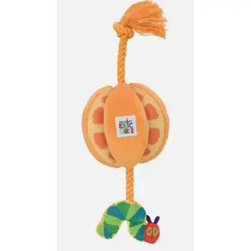 Happy Pet Eric Carle Very Hungry Caterpillar Orange Rope Tug